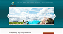 Desktop Screenshot of nubeginningspsychologicalservices.com